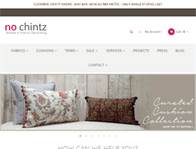 Tablet Screenshot of nochintz.com